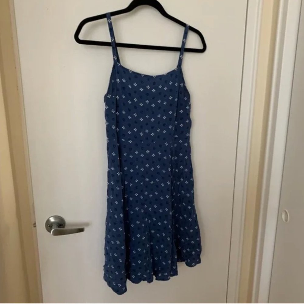 Gap Blue Print Dress